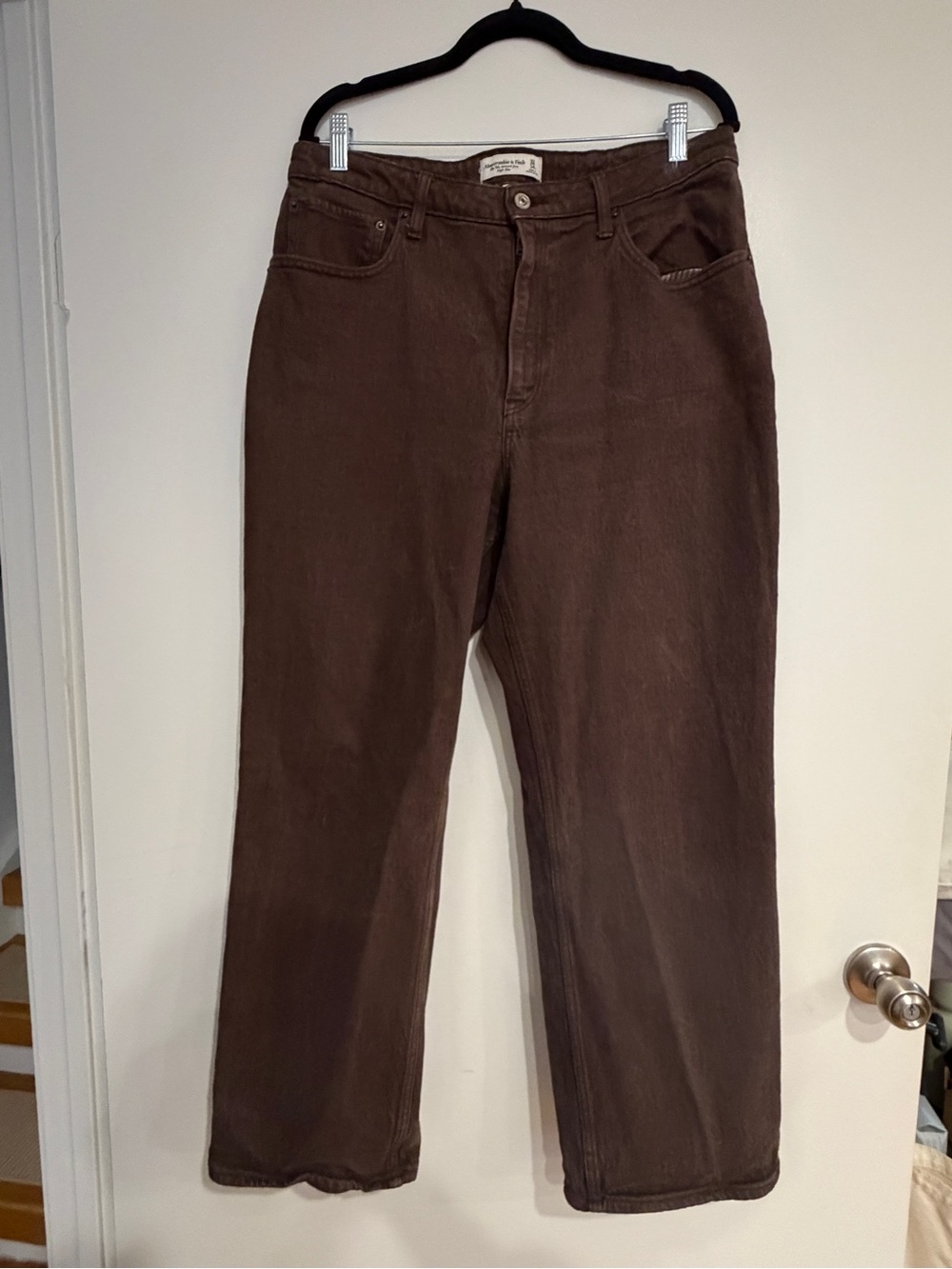 Abercrombie & Fitch curvy love 90’s relaxed high rise